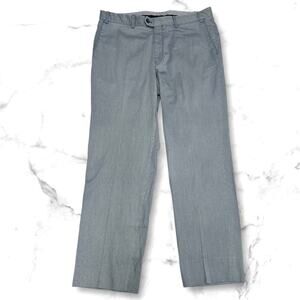 Hiltl Chinos Casual Pants Size 36/38 US Dustin Blue Small Pattern 29” Inseam